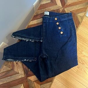 J.Crew trade mark Bellie Demi Boot Crop Jeans
